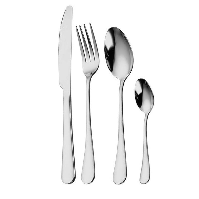 Cutlery Set 24 Pcs Knife, Fork, Spoon, Tableware Set 401 Stainless Steel Dining Set Cutlery Set 24 Pcs Knife, Fork, Spoon, Tableware Set 401 Stainless Steel Dining Set