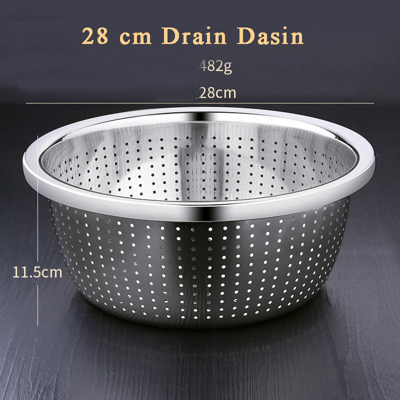 Drain Basin Thickened Washing Basin Washing Rice Pot Drain Basin Thickened Washing Basin Washing Rice Pot