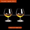Reinforced Crystal Glass Brandy Cup Lead Free Caliber Whiskey Glass