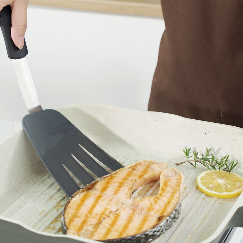 Versatile Silicone Kitchen Utensil Set: Scraper, Spatula, Tong, and Slotted Turner Versatile Silicone Kitchen Utensil Set: Scraper, Spatula, Tong, and Slotted Turner