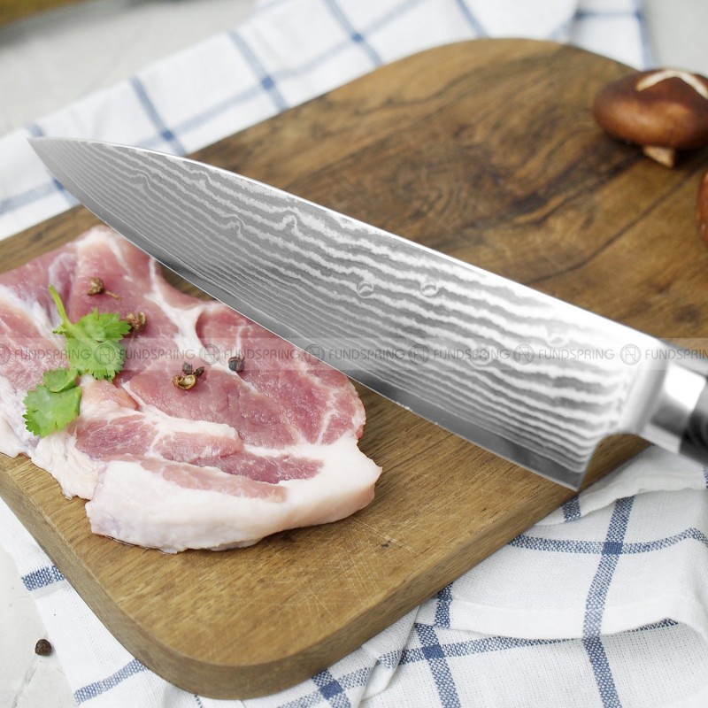 Japanese Sashimi Slicing Knife Vegetable Chopping Knife 8-Inch Japanese Sashimi Slicing Knife Vegetable Chopping Knife 8-Inch