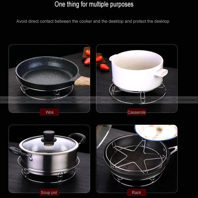 Multifunctional Rack Stainless Steel Pot Rack Waterproof Steamer Rack Multifunctional Rack Stainless Steel Pot Rack Waterproof Steamer Rack