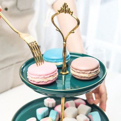 Porcelain Multi-Layer String Plate: Elegant Cake, Dessert, and Fruit Stand Porcelain Multi-Layer String Plate: Elegant Cake, Dessert, and Fruit Stand