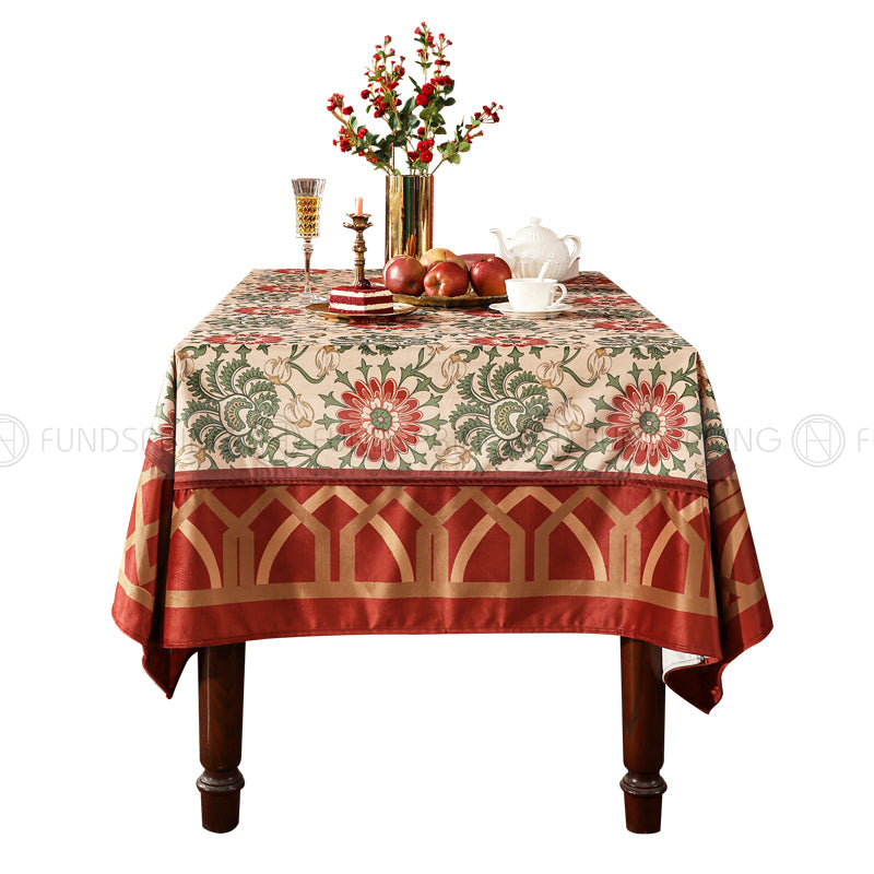 Claren Tablecloth Table Cover New Year Decoration Velvet Table Cloth Claren Tablecloth Table Cover New Year Decoration Velvet Table Cloth