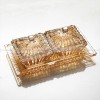 Glass Elegance: Dried Fruit & Nuts Crystal Jar Set with Lid - Stylish Storage Tank