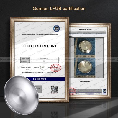 304 Stainless Steel Plate Heat Insulation Double Layer Thickened Bowl 304 Stainless Steel Plate Heat Insulation Double Layer Thickened Bowl