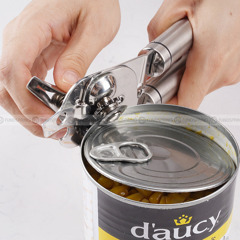 304 Stainless Steel Can Opener Can Knife 2-In-1 Bottle Opener 304 Stainless Steel Can Opener Can Knife 2-In-1 Bottle Opener