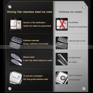 304 Stainless Steel Ice Cube Mold Metal Iron Ice Cube Iced Drink Set 304 Stainless Steel Ice Cube Mold Metal Iron Ice Cube Iced Drink Set