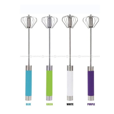 Stainless Steel Whisk Semi-automatic Egg Beater Household Mixer Stainless Steel Whisk Semi-automatic Egg Beater Household Mixer