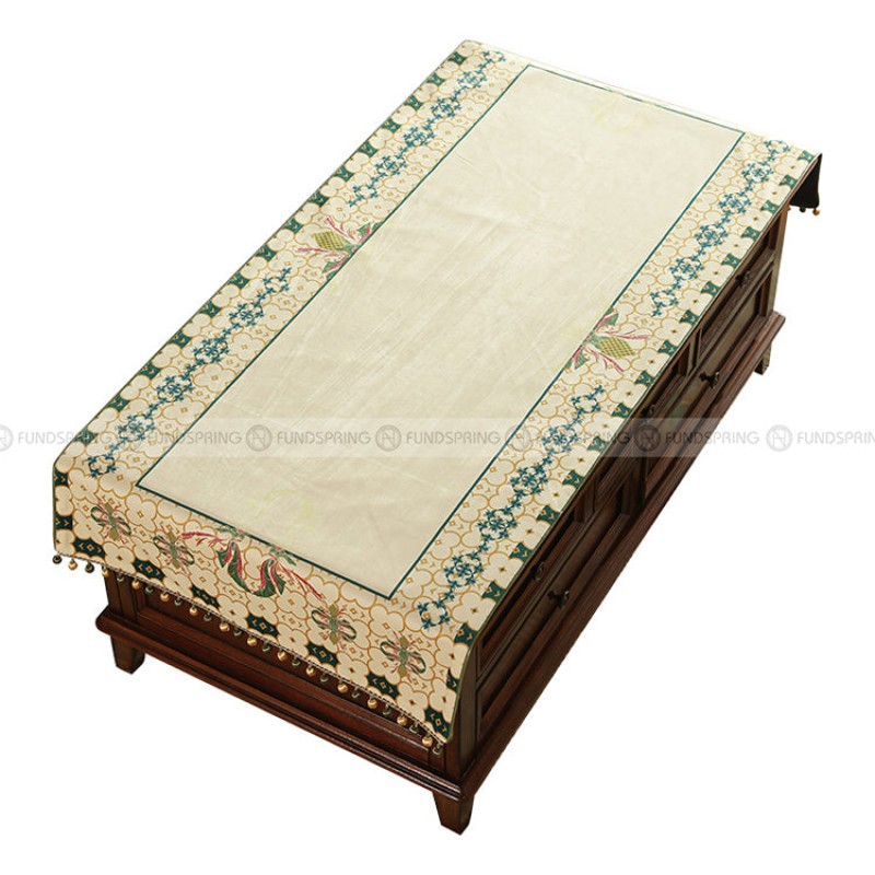 Lucky Autumn Tablecloth Table Cover Pastoral Decorative Desk Mat Lucky Autumn Tablecloth Table Cover Pastoral Decorative Desk Mat