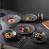 Ice Crack Texture Ceramic Dinnerware Minimalism Dinner Bowl Plate