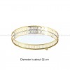 Cosmetics Storage Rack Decorative Metal Mirror Jewelry Display Tray Cosmetics Storage Rack Decorative Metal Mirror Jewelry Display Tray