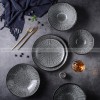 Glacier Tableware Ceramic Dinnerware Vintage Hat Bowls Grey Plates Glacier Tableware Ceramic Dinnerware Vintage Hat Bowls Grey Plates