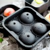 Silicone Ice Lattice: Large Spherical Ice Hockey Mold Silicone Ice Lattice: Large Spherical Ice Hockey Mold
