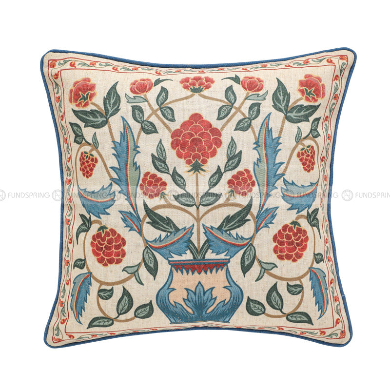 Puno Pillow Vintage Pillowcase Cushion Cotton Linen Waist Pillow Puno Pillow Vintage Pillowcase Cushion Cotton Linen Waist Pillow