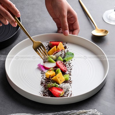 Minimalism Ceramic Tableware Dinnerware Dish Deep Plate Flat Plate Minimalism Ceramic Tableware Dinnerware Dish Deep Plate Flat Plate
