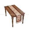 Red Shield Table Runner Light Luxury Table Cover Decorative Cloth Red Shield Table Runner Light Luxury Table Cover Decorative Cloth