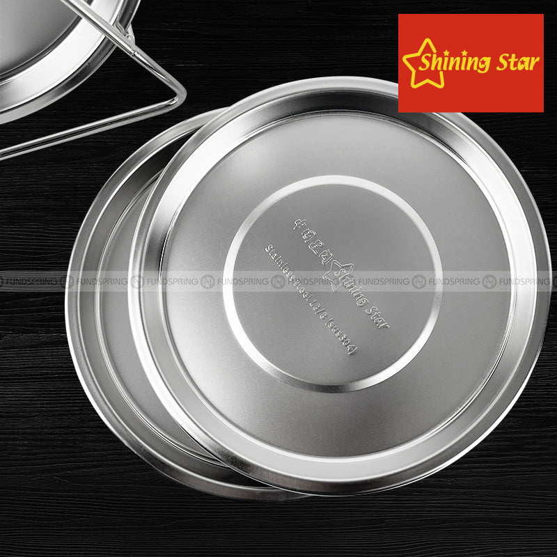 304 Stainless Steel Snack Plate Bone Spitting Dish Set of 9 304 Stainless Steel Snack Plate Bone Spitting Dish Set of 9
