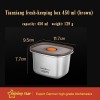 304 Stainless Steel Food Grade Fresh-keeping Box Storage Box Lunch Box 304 Stainless Steel Food Grade Fresh-keeping Box Storage Box Lunch Box