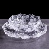 European Glass Plum Fruit Bowl and Candy Pot Set of 2 - Delightful Duo