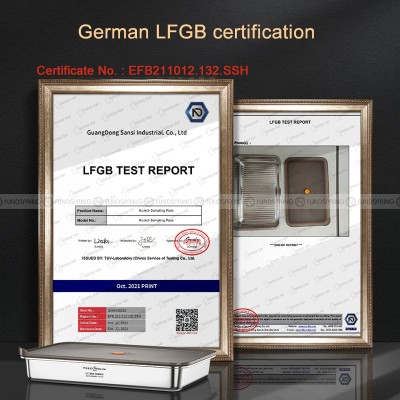 304 Stainless Steel Storage Box Dumpling Plate Fresh-keeping Box 304 Stainless Steel Storage Box Dumpling Plate Fresh-keeping Box