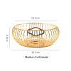 Nordic Dessert Display Stand: Creative Iron Rack with Cake Plate and Fruit Basket