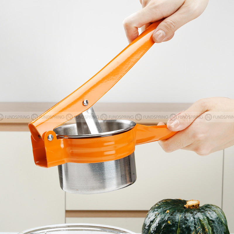 Stainless Steel Potato Press Fruit Juice Masher Kitchen Gadget Stainless Steel Potato Press Fruit Juice Masher Kitchen Gadget
