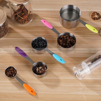 Stainless Steel Baking Scale Measuring Spoon Measuring Cup Set Stainless Steel Baking Scale Measuring Spoon Measuring Cup Set