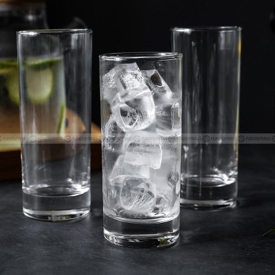 Glass Cups Transparent Straight Body Glass Tumbler Capacity 290ML Glass Cups Transparent Straight Body Glass Tumbler Capacity 290ML
