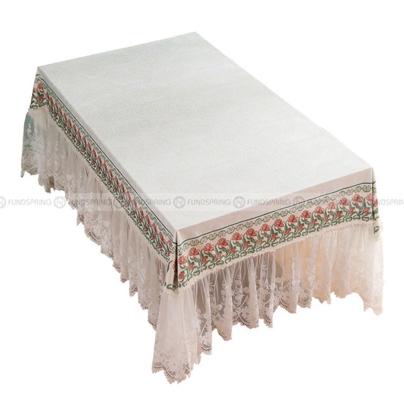 Brewster Tablecloth Lace Stitching Table Fabric Waterproof Table Cloth Brewster Tablecloth Lace Stitching Table Fabric Waterproof Table Cloth
