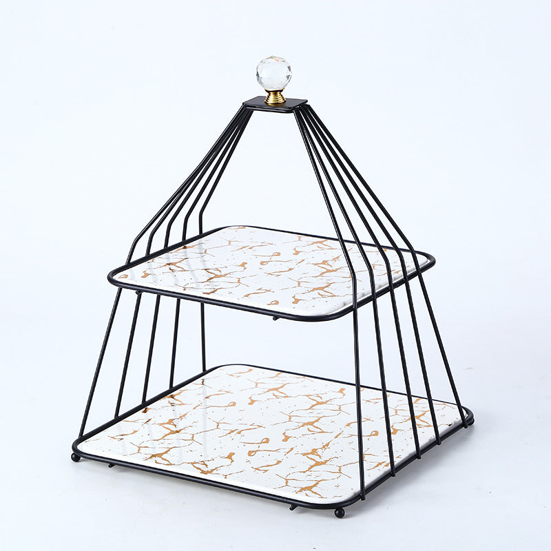 Multi-layer Pastry Fruit Plate Storage Rack Afternoon Tea Cupcake Display Stand Multi-layer Pastry Fruit Plate Storage Rack Afternoon Tea Cupcake Display Stand