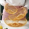 Nordic Dessert Display Stand: Creative Iron Rack with Cake Plate and Fruit Basket