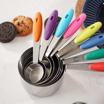 Baking Tools Measuring Spoons with Graduated Measuring Cups Set of 16 Baking Tools Measuring Spoons with Graduated Measuring Cups Set of 16