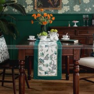 Dream Noah Table Runner Pastoral Velvet Table Decoration Cloth