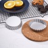 Blossom Bake Non-Stick Mini Flower-Shaped Pie Pans - Set of 5