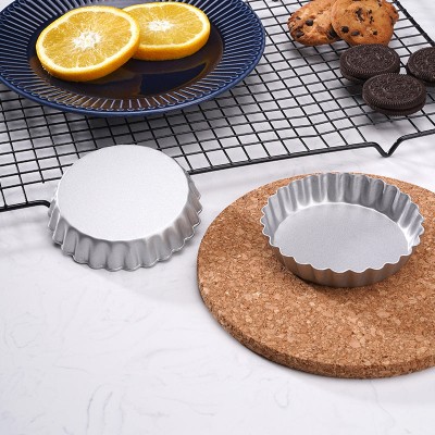 Blossom Bake Non-Stick Mini Flower-Shaped Pie Pans - Set of 5 Blossom Bake Non-Stick Mini Flower-Shaped Pie Pans - Set of 5