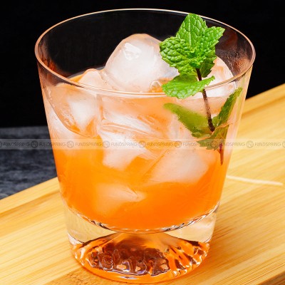 Mount Fuji Cup Iceberg Mug Lead-free Glass Snow Mountain Whiskey Cup 300ml Mount Fuji Cup Iceberg Mug Lead-free Glass Snow Mountain Whiskey Cup 300ml