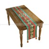 Flying Moose Table Runner Christmas Decorative Dining Table Cover
