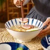 Artistry in Bowls: Japanese Style Underglaze Ceramic Dinner Bowls Set of 4 Artistry in Bowls: Japanese Style Underglaze Ceramic Dinner Bowls Set of 4