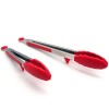 Food Clips Stainless Steel Bread Food Tongs Outdoor BBQ Tools with Pad Food Clips Stainless Steel Bread Food Tongs Outdoor BBQ Tools with Pad