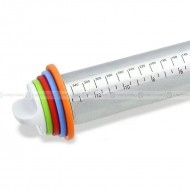 Stainless Steel Rolling Pin Adjustment Thickness Kneading Tool 17-Inch Stainless Steel Rolling Pin Adjustment Thickness Kneading Tool 17-Inch