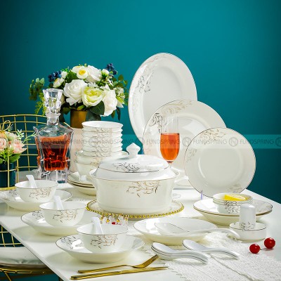 Pure Love Set Hand-made Tableware Set Ceramic Dinnerware Set 48 Pcs Pure Love Set Hand-made Tableware Set Ceramic Dinnerware Set 48 Pcs