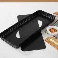 14-Inch Large Bread Pan Cake Mold Corrugated Toast Baking Pan 2 Pcs