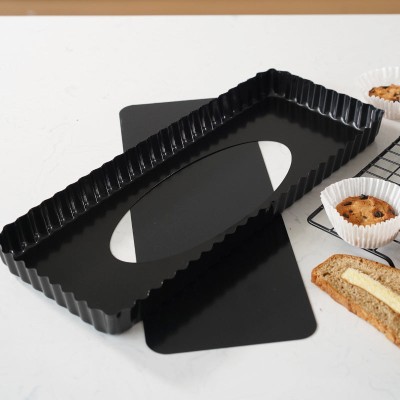 14-Inch Large Bread Pan Cake Mold Corrugated Toast Baking Pan 2 Pcs 14-Inch Large Bread Pan Cake Mold Corrugated Toast Baking Pan 2 Pcs