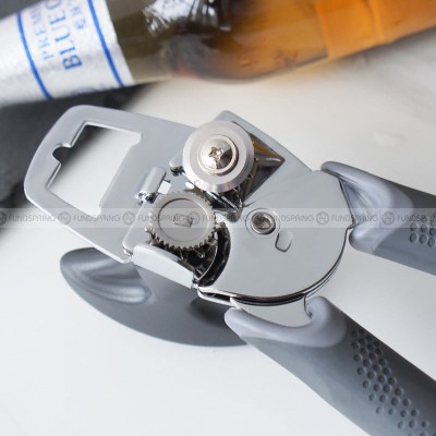 Stainless Steel Multifunction Safety Can Opener Non-slip Handle Stainless Steel Multifunction Safety Can Opener Non-slip Handle
