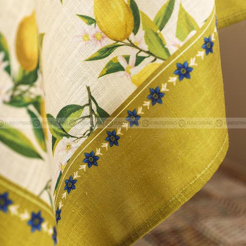 Meet Sicily Tablecloth Country Style Table Cover Lim Green Waterproof Tablecloth Meet Sicily Tablecloth Country Style Table Cover Lim Green Waterproof Tablecloth