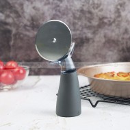 Stainless Steel Pizza Wheel Knife Rotary Pizza Hob with TPR Handle Stainless Steel Pizza Wheel Knife Rotary Pizza Hob with TPR Handle