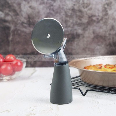 Stainless Steel Pizza Wheel Knife Rotary Pizza Hob with TPR Handle Stainless Steel Pizza Wheel Knife Rotary Pizza Hob with TPR Handle