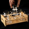 Crystal Liquor Spirit Glass Set with Scale Chinese Baijiu Glass Set Crystal Liquor Spirit Glass Set with Scale Chinese Baijiu Glass Set