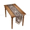 Kozwald Table Runner Simple Modern Linen Waterproof Brown Table Runner Kozwald Table Runner Simple Modern Linen Waterproof Brown Table Runner